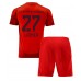 Maillot de foot Bayern Munich Konrad Laimer #27 Domicile vêtements enfant 2024-25 Manches Courtes (+ pantalon court)